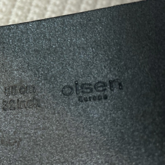 Olsen wide leather belt - Picture 4 of 10